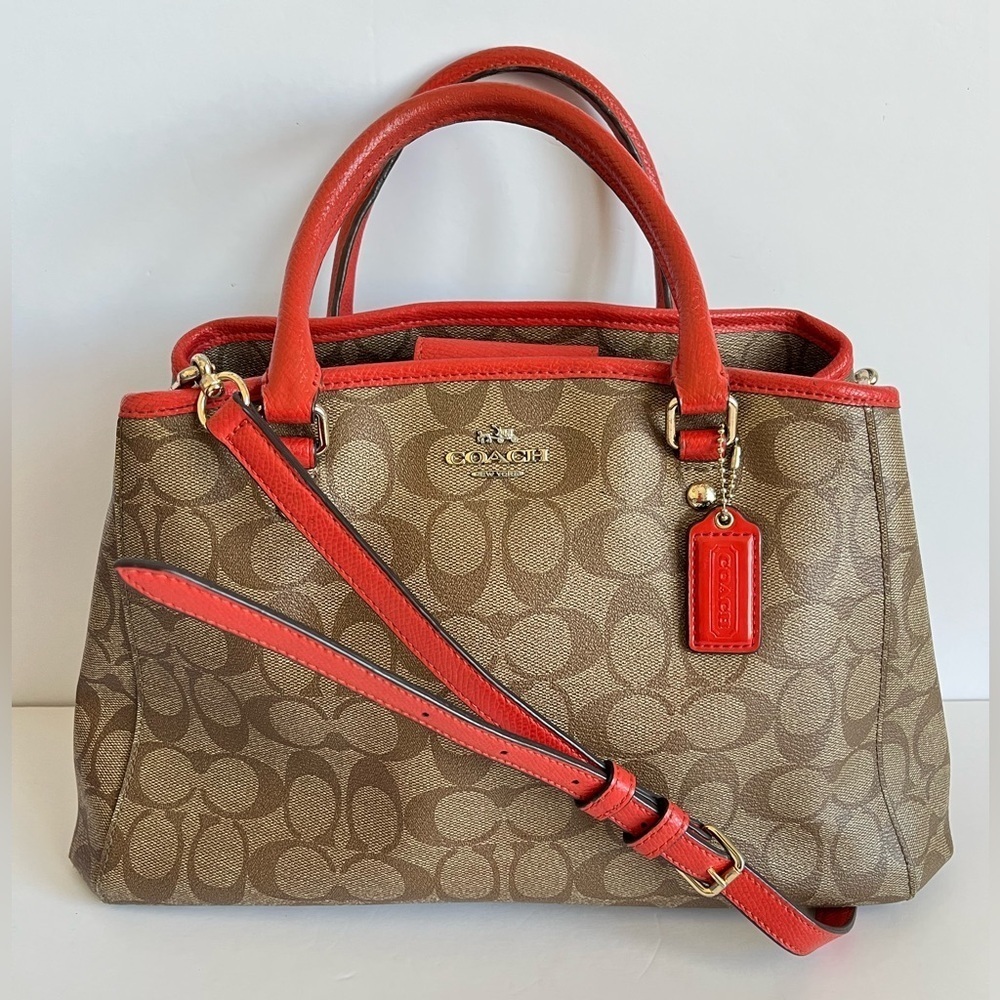 Coach Signature Margot Carryall Small Satchel F58310